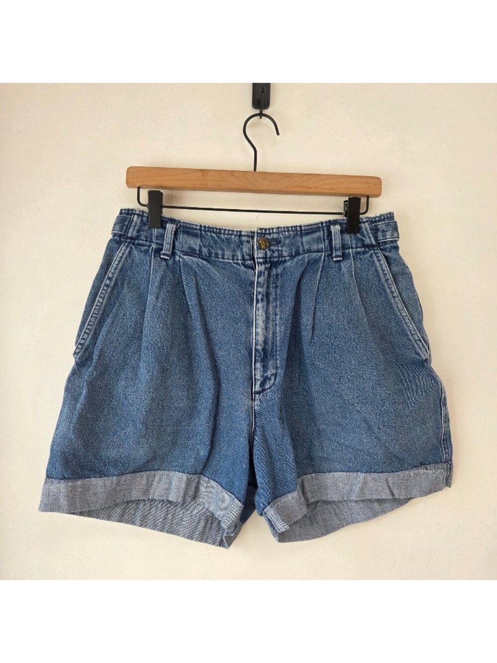 VTG Dockers 90s Mom Jeans Blue Medium Wash Denim Classic Women's 30